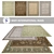 Regina Revival Traditional Carpets 3D model small image 1