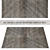 Hand Knotted Tibetan Rug: 3 Textures, 4 Sizes 3D model small image 1