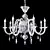 Crystal Glow Chandelier 3D model small image 1