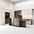 Elegant Cashmere Kitchen: Functionality, Style, Quality 3D model small image 2