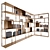 Sleek Wind Shelving: Refined Elegance for Your Space 3D model small image 1