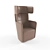 ErgoSeat Highback Chair 3D model small image 1