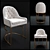 Luxury Deco Chair: Jacopo-B 3D model small image 3