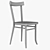 Modern Cole Wood Dining Chair 3D model small image 2
