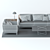 Transform your space with Metaphore Sofa and Armchair 3D model small image 3