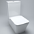 Modern Detailed Toilet Set 3D model small image 2