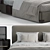 Fendi Soho Luxury Bed 3D model small image 2