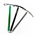 Black Diamond Raven Ice Axe 3D model small image 1