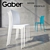 GABER Profilo Moon Chair & Table 3D model small image 2