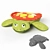 Turtle Room Decor: Cute and Playful 3D model small image 3