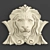 Regal Lion Head Decoration 3D model small image 3