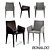 Elegant Bonaldo Miss Filly Chair 3D model small image 1