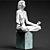 Serene Bliss: Lladro Meditation 3D model small image 2