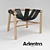 NINNA Armchair: Elegant Design by Adentro Paris 3D model small image 1