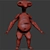 Schekotun Animated Character with Customizable Skin & Rig 3D model small image 3