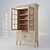 ELE Two-Door Wardrobe: Sleek and Functional 3D model small image 2