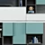 Elegant Wall Units by Dall'Agnese 3D model small image 3