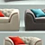 Elegant Collins Sofa 3D model small image 2