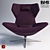 Metropolitan '14 Armchair: Modern Elegance 3D model small image 1