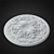 Gypsum Rosette Decoration - 3D 3D model small image 2