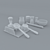 Complete Barista Set: Pitcher, Tamper, Jug, Temper, Stand, Cappuccino Cup 3D model small image 3