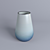 Blue-White Ceramic Vase 3D model small image 2