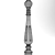 Elegant Wood Baluster 3D model small image 2