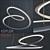 Contemporary NEMO Kepler Pendant Light 3D model small image 1