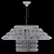 Elegant Crystal Chandelier 3D model small image 3