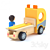 Wooden Tow Truck Toy and Character 3D model small image 2