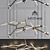 Elegant Agnes Chandelier 3D model small image 2