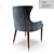 Stylish Gardiner Dining Chair 3D model small image 2
