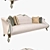 Elegant Grand Cru Sofa 3D model small image 2