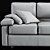 Pedro Sofa: Luxurious and Comfortable 3D model small image 3