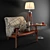 Sergio Rodrigues Armchair: Stylish Design 3D model small image 1