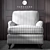 Elegant Winslow Chair: Timeless Comfort & Style 3D model small image 1