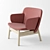 LaCividina Ala Low Armchair: Ultimate Comfort for Your Space 3D model small image 1