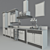 Arca Lofty Kitchen: Modern and Functional 3D model small image 3