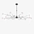 Chic Crianza Lucide Chandelier 3D model small image 1