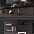 Modern Living: Rimadesio Abacus with Ligne Roset Accessories 3D model small image 2