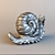 Custom Snail Sculpture: Unique Art Piece 3D model small image 3
