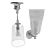 Sleek Glass Pendant & Sconce: Henry Collection 3D model small image 2
