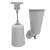 Sleek Glass Pendant & Sconce: Henry Collection 3D model small image 3
