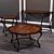 Ashley Wycliffe Tables Set 3D model small image 2
