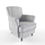 Modern Elegance: Benjamin Chair 3D model small image 1