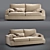 Luxurious Giorgetti Astor Sofa 3D model small image 1