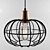 European Pendant Light: Suspension 50076/1 3D model small image 2