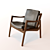 Elegant Classic Chair 3D model small image 1