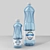 Refreshing Hydration in Plastic Bottles 3D model small image 1