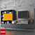 Scavolini Wall Shelf 3D model small image 1